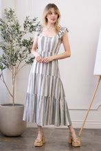 Load image into Gallery viewer, Summer Striped Midi Dress