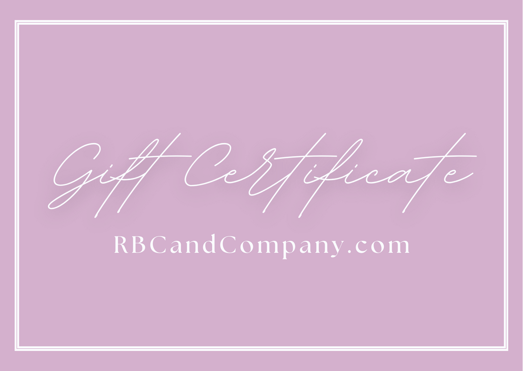 RBC & Company Gift Card ($10-$200)