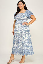 Load image into Gallery viewer, Last Two: Kailani Embroidered Midi Dress