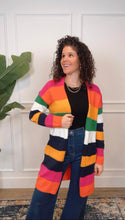 Load image into Gallery viewer, Court Color Block Cardigan