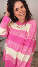 Load image into Gallery viewer, Last One: Hadley Hot Pink Sweater