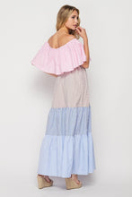 Load image into Gallery viewer, Wendy Woven Striped Maxi Dress