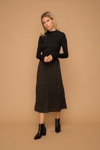 Phoebe Printed Midi Skirt