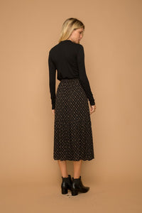 Phoebe Printed Midi Skirt