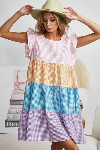 Cami Color Block Dress