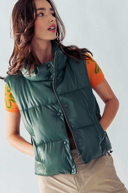 Rowan Puffer Vest (Available in 3 colors)