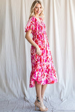 Load image into Gallery viewer, Stella Smocked Pink Dress