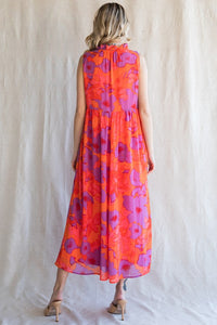 Last One: Palmer Printed Midi Dress