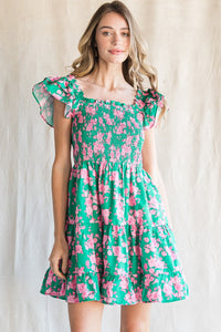 Felicity Floral Dress (Available in two colors)