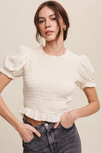 Load image into Gallery viewer, Kayla Puff Sleeve Top