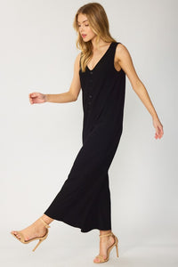 Rita Ribbed Knit Jumpsuit