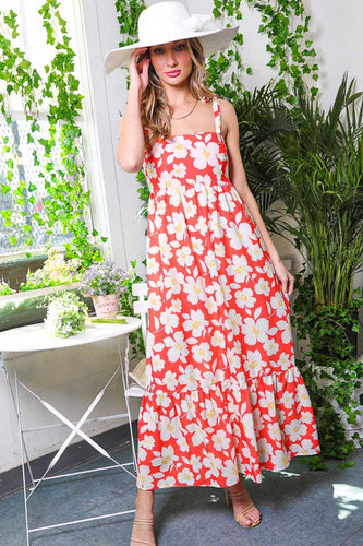 One Left: Finley Floral Maxi Dress