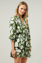 Load image into Gallery viewer, Last Two: Gigi Green Floral Dress