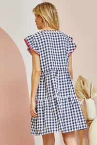 Restocked: Danielle Checkered Dress
