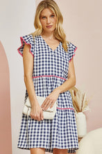 Load image into Gallery viewer, Restocked: Danielle Checkered Dress
