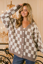 Load image into Gallery viewer, Two Left: Claire Checkered Cardigan