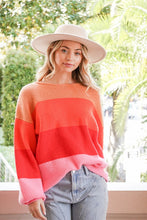 Load image into Gallery viewer, Brooke Bright Striped Sweater