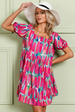 Load image into Gallery viewer, Marie Multicolored Pattern Dress