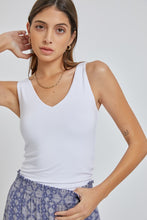 Load image into Gallery viewer, Brit Basic V Neck Tank (Available in Multiple Colors)