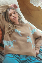 Load image into Gallery viewer, Lisa Leopard Knit Sweater