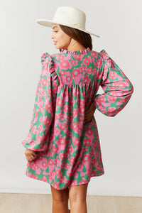 Last Two: Hellen Bright Floral Dress