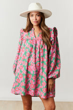 Load image into Gallery viewer, Last Two: Hellen Bright Floral Dress