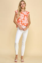 Load image into Gallery viewer, Carrie Floral Top (2 colors)