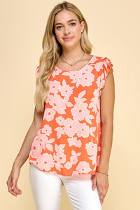 Carrie Floral Top (2 colors)