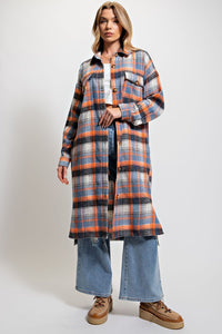 Lucy Long Flannel Shacket/Shirt
