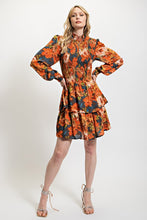 Load image into Gallery viewer, Farah Fall Floral Dress