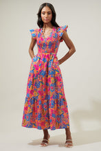 Load image into Gallery viewer, Last One: Dionne Bright Floral Dress