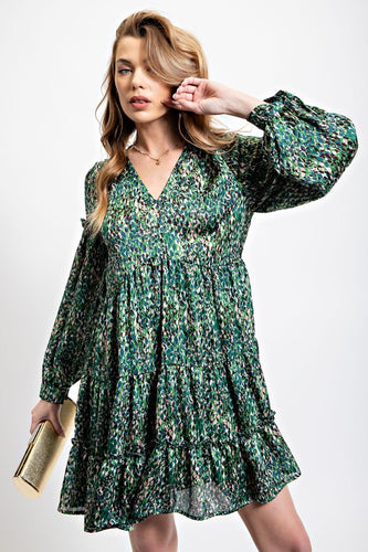 Very Last Two: Pia Printed Dress