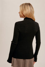 Load image into Gallery viewer, Tina Textured Turtleneck Top (3 Colors)