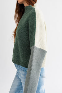 Claire Color Block Sweater