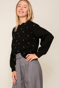 Cassandra Studded Sweater