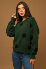 Load image into Gallery viewer, Last Two: Alexandra Polka Dot Sweater