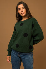 Load image into Gallery viewer, Last Two: Alexandra Polka Dot Sweater