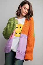 Load image into Gallery viewer, Last Two: Charlie Color Block Cardigan