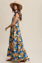 Load image into Gallery viewer, Last One: Tyler Blue Floral Dress