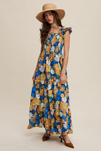 Load image into Gallery viewer, Last One: Tyler Blue Floral Dress