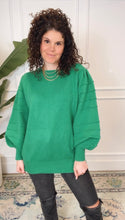 Load image into Gallery viewer, Torin Textured Puff Sleeve Sweater