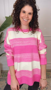 Last One: Hadley Hot Pink Sweater