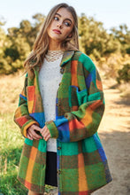Load image into Gallery viewer, Leva Multicolored Plaid Jacket