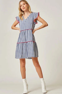 Restocked: Danielle Checkered Dress