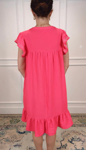 Last One: Ava Bright Pink Dress