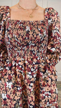 Load image into Gallery viewer, Emmie Smocked Floral Dress