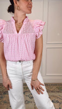 Load image into Gallery viewer, Molly Spring Ruffle Top