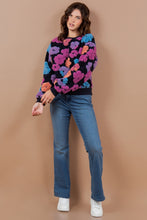 Load image into Gallery viewer, Last One: Fiona Flower Sherpa Top