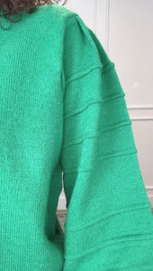 Torin Textured Puff Sleeve Sweater