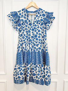 Mitchell Blue Floral Dress